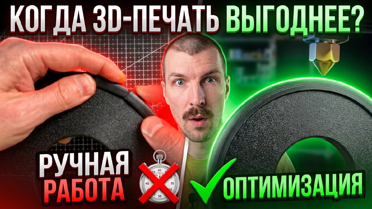 Как напечатать уплотнитель из TPU для фильтра